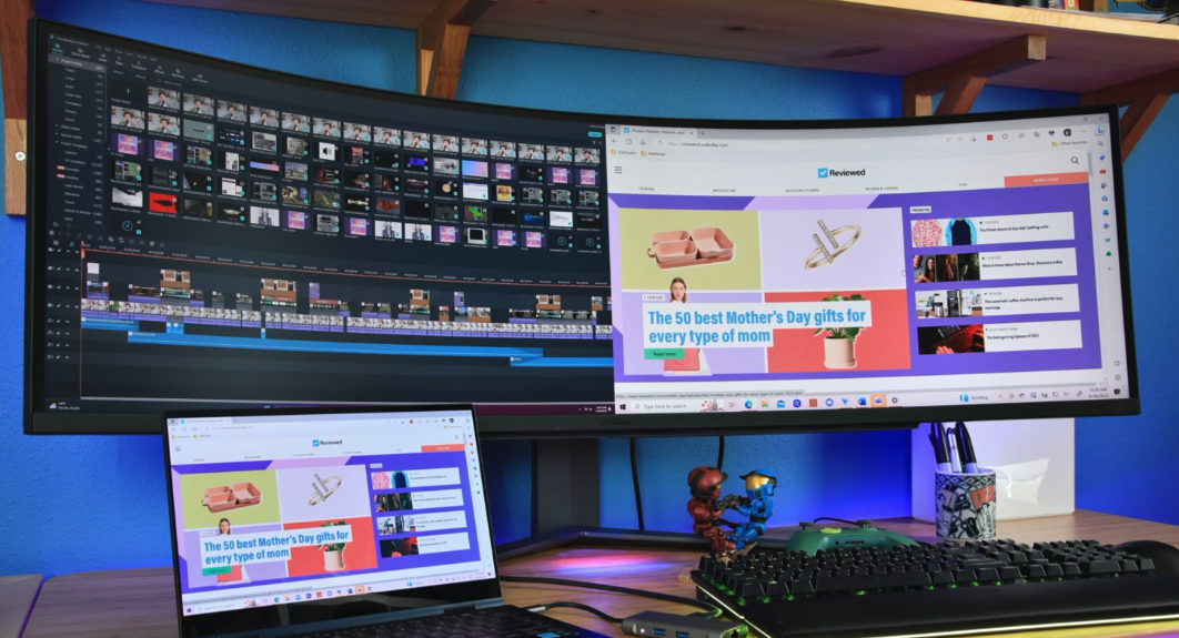 Ultrawide Monitors Split Screen